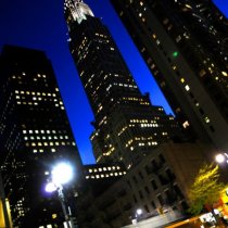 Chrysler building and taxi - New York- Manhattan-USA-Alain Montaufier Photographe Poitiers