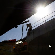 autofonçage dans la vienne - Alain Montaufier Photographe - infrastructure ferroviaire - grande vitesse Sud Europe Atlantique